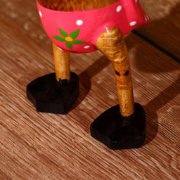 Сувенир «Утка в купальнике», 25 см, дерево