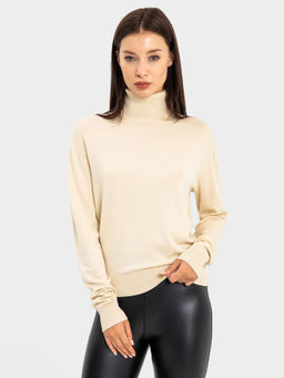 Свитер женский молочный из вискозы молочный 122817