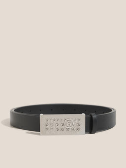 Женский ремень MM6 MAISON MARGIELA NUMERIC BELT Артикул 4664280, черный