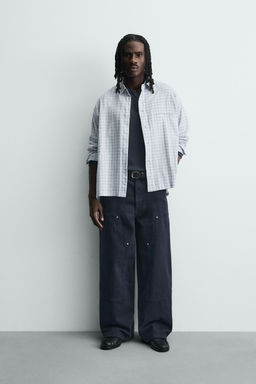 STUDDED CARPENTER TROUSERS - Zara фото 10