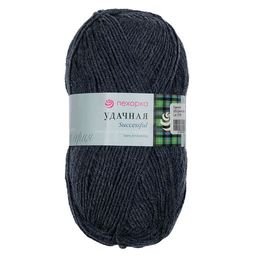 Пряжа Пехорская ПТ Удачная 50% шерсть, 50% акрил 5 шт. х 100 г 250 м  29 м