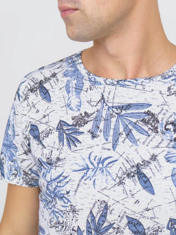 Футболка мужская , цвет синий