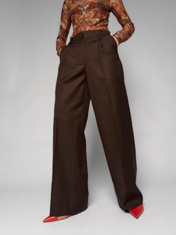 Брюки женские 12411-36036 d.brown - Eleganzza фото 3