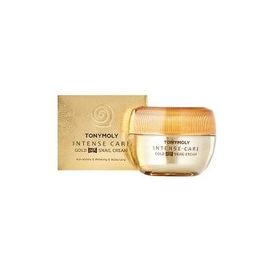 TONYMOLY Крем для лица с муцином улитки и коллоидным золотом  INTENSE CARE GOLD 24K SNAIL CREAM