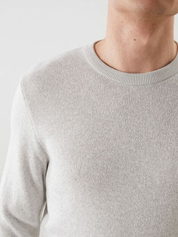 Bisiklet Yaka Erkek Triko Kazak