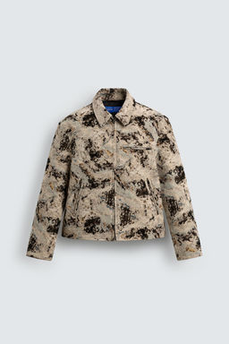 TEXTURED JACQUARD JACKET - Zara фото 7