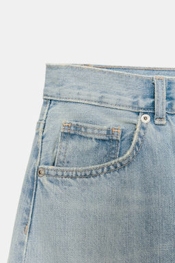 JEANS TRF EXTRA WIDE LEG TIRO ALTO / Azul agua - Zara фото 9