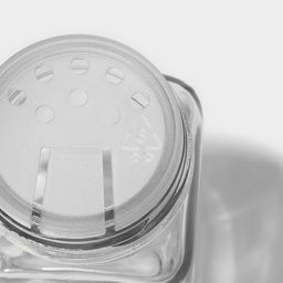 Набор баночек для специй Доляна «Эко», 120 мл, 4.5×10.5 см, 12 шт., с металлической крышкой, стекло