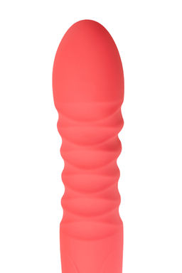 Стимулятор с функцией UP&DOWN Flovetta Flox, силикон, коралловый, 21,5 см - Flovetta by toyfa фото 11