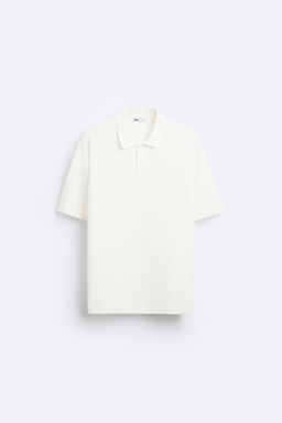 TEXTURED POLO SHIRT - Zara фото 6