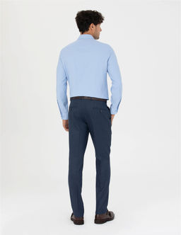 Lacivert Slim Fit Kuma_ Pantolon