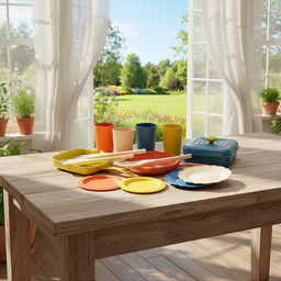 Набор посуды "Вкусный обед" в коробке