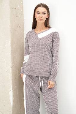 Спортивный костюм 4601 бордо - Fantazia mod фото 3