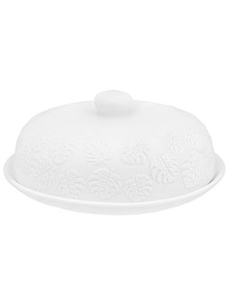 Блинница 23*23*9,5 см "Тропики" фарфор