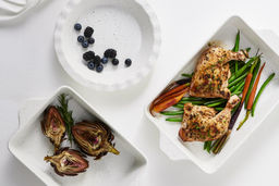 Форма для запекания, 33х23 см, с крышкой, фарфор P, прямоугольная, молочная, в крапинку, Speckle - Maxwell & Williams фото 5