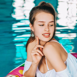 Серьги металл Морячка, цвет чернёное серебро - Queen fair фото 3