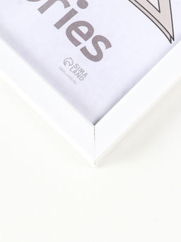 Фоторамка для фото 30×40 см Tendai, (пластиковый экран), для картины, постера, вышивки