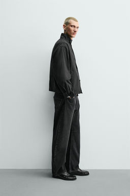 JEANS RELAXED BARREL FIT / Carb?n - Zara фото 4