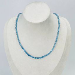 Колье из Аквамарина (градиент) 42 см +