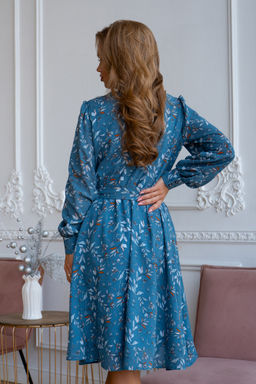 Платье Open Style 5547 синий