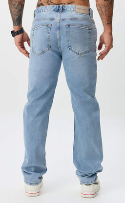 Джинсы муж. F611-0181 l.blue - Fine joyce фото 6