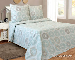 41262-БЧ Павлинка комплект евро "Рамона" рис. 5861-01