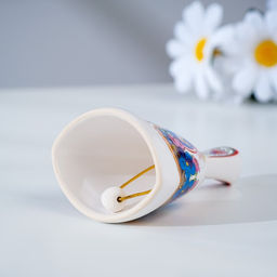 Колокольчик с ручкой Тюльпан. Пасха, готика, 9 см - Simaland фото 3