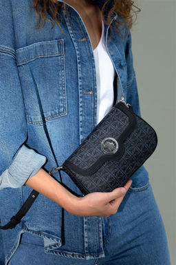 Женская черная сумка через плечо Неожиданная скидка в корзине - U.s. polo assn фото 2