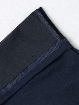 Брюки футер 2-хнитка,темно-синие - Binita фото 11