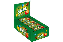 Strike, драже арахис в молочно-шоколадной и сахарной глазури, 40 г (упаковка 20 шт)