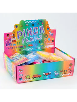 Сквиш антистресс - игрушка «Кошачья лапка», с блёстками, МИКС