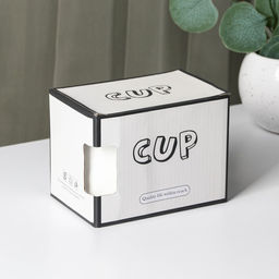 Кружка с ложкой «Стильный мишка», 320 мл, керамика, белая