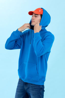 U. S. Polo Assn Базовая толстовка оверсайз с капюшоном Kobalt - U.s. polo assn фото 18
