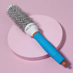 Брашинг керамический, продуваемый, прорезиненная ручка, d=32/50 мм, 27(±1) см