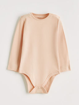 Uzun Kollu Bisiklet Yaka K?z Bebek ??t??tl? Body