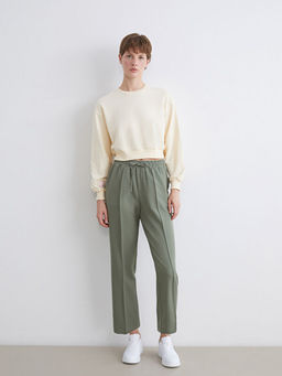 Beli Lastikli Kad?n Pantolon