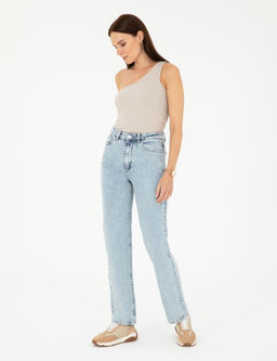 A__k Mavi Straight Fit Jean Pantolon