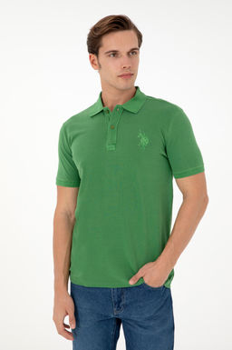 Мужская зеленая базовая футболка Неожиданная скидка в корзине - U.s. polo assn фото 3