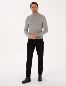 Siyah Slim Fit Jean Pantolon