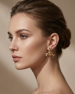 Стильные серьги