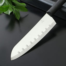 Набор кухонных ножей Доляна Fоlk, набор 3 шт, лезвие: 10 см, 13,5 см, 17 см, цвет чёрный  фото 2