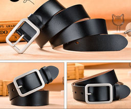 Ремень BL-L-9220-Black-105 - Ferro фото 2