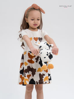 Платье Лето тофу-муму сердечки LE - Sovalina фото 8