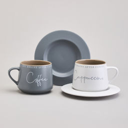 ЧАЙНЫЙ НАБОР LEFARD COFFEEMANIA НА 2 ПЕР. 4 ПР. 320 МЛ