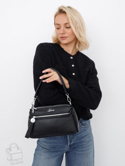Сумка женская 2219-2S black Velina Fabbaino-Safenta в Новосибирске