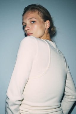 DOUBLE EMBROIDERED T-SHIRT - Zara фото 2