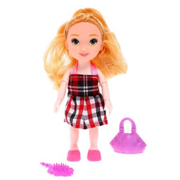 Кукла Наташа в платье, с аксессуаром, МИКС