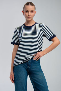 Арт. 3661 Футболка женская Тельняшка - Калинка фото 7