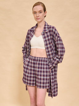 PELICAN, шорты женские, Сливовый