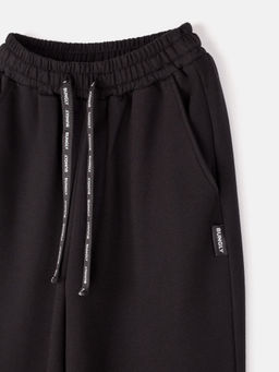 Джоггеры Уголь с карманами утепленные 7+ - Bungly фото 3